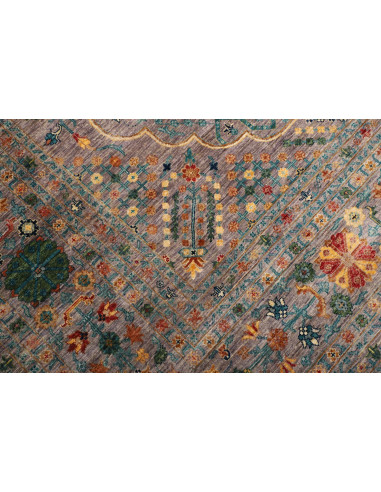 Rug Shahi Fine Pakistan 266x364 Bluish-grey Och