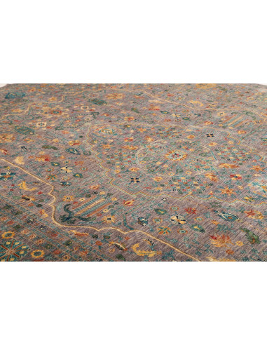 Rug Shahi Fine Pakistan 266x364 Bluish-grey Och