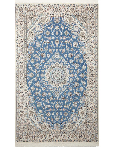 Nain 9la 142x240 Cm Nain 9la, Persia, Hand-carded Wool And
