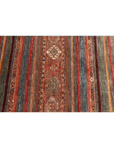 Rug Samarkand Pakistan brown grey 83x239