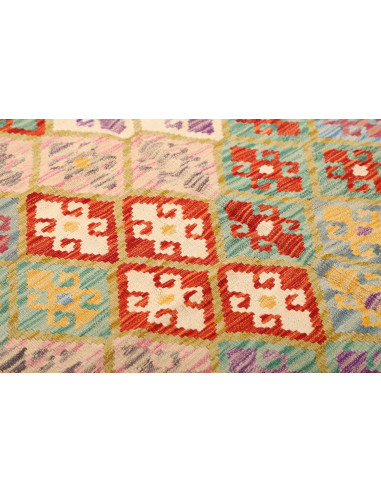 Kilim 150x193 Cm Kilim, Afghanistan, Hand-carded Wool