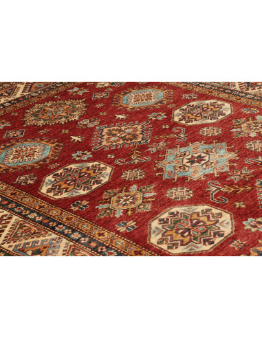 Tappeto Kazak Fine Pakistan marrone grigio 172x246