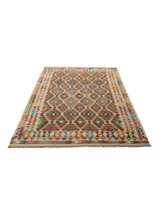 Kilim 150x196 Cm Kilim, Afghanistan, Lana Cardata A Mano 2