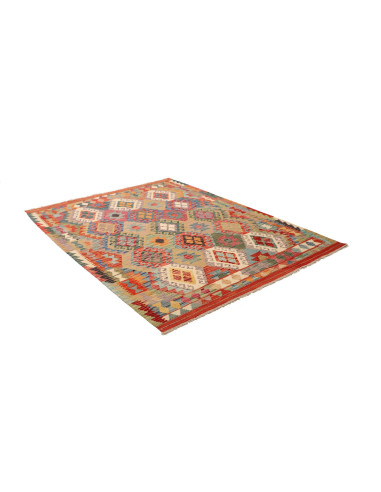 Kilim 153x195 Cm Kilim Afghanistan Lana Cardata A Mano
