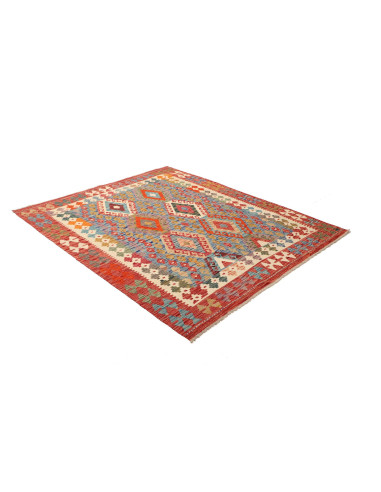Kilim 156x192 Cm Kilim - Afghanistan - Lana Cardata A Mano