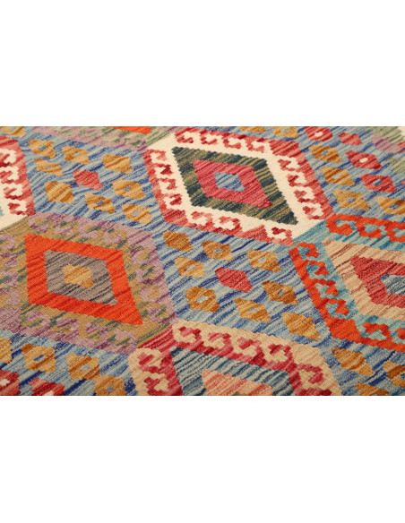 Kilim 156x192 Cm Kilim - Afghanistan - Lana Cardata A Mano