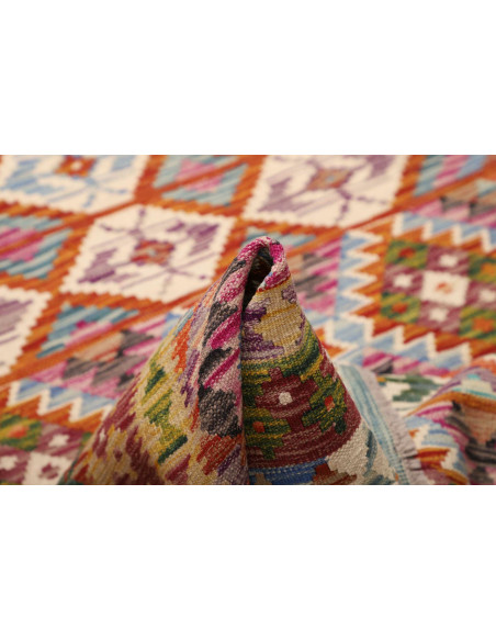 Kilim 157x207 Cm Kilim Afghanistan Hand-carded Wool warp