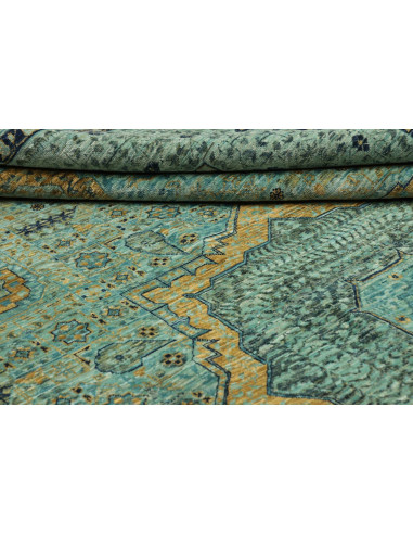 Rug Mamlouk Pakistan 207x294 Turquoise Gold