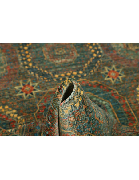 Mamlouk 121x186 Cm Mamlouk, Pakistan, Lana Cardata A Mano