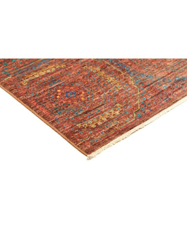 Rug Mamlouk Pakistan 96x154 Brick Red Petrol Bl