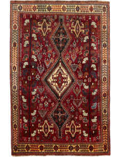 Rug Shiraz Fine Persia maroon brown 160x240