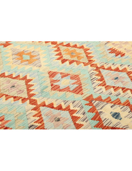 Kilim 147x195 Cm Kilim Afghanistan, Hand-carded Wool warp: