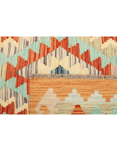 Kilim 147x195 Cm Kilim Afghanistan, Hand-carded Wool warp:
