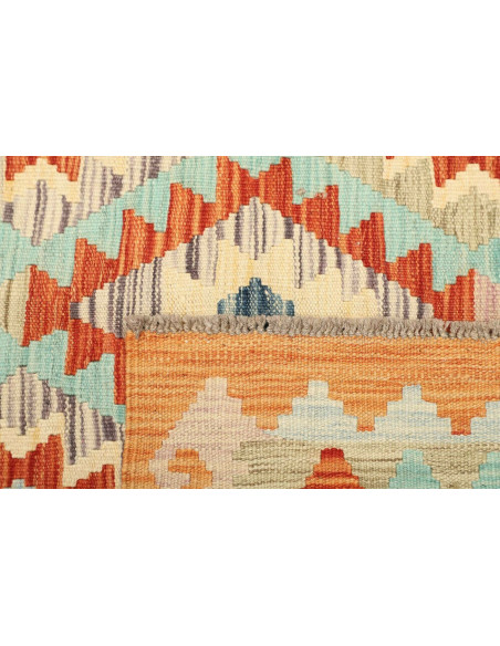 Kilim 147x195 Cm Kilim Afghanistan, Hand-carded Wool warp: