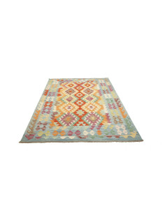Kilim 147x206 Cm Kilim Afghanistan Lana Cardata A Mano 2