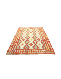 Kilim 152x198 Cm Kilim Afghanistan Lana Cardata A Mano 2