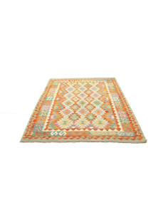Kilim 157x196 Cm Kilim, Afghanistan, Lana Cardata A Mano 2