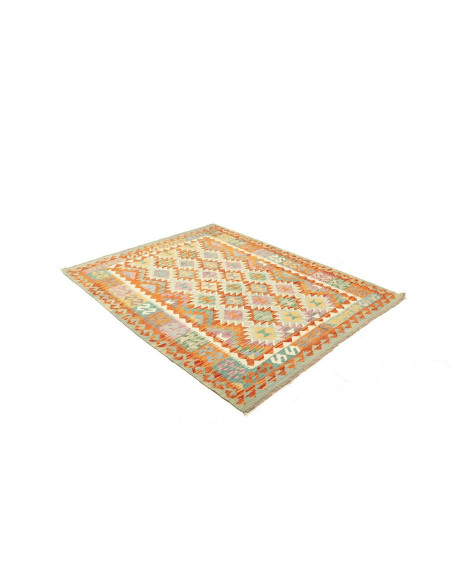 Kilim 157x196 Cm Kilim, Afghanistan, Lana Cardata A Mano
