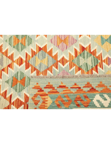 Kilim 157x196 Cm Kilim, Afghanistan, Hand-carded Wool