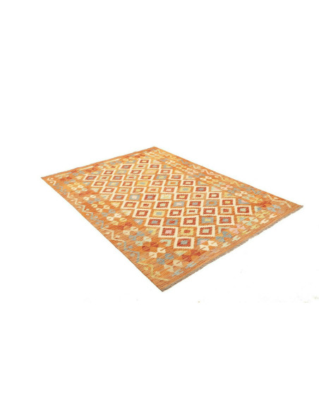 Kilim 148x199 Cm Kilim, Afghanistan, Hand-carded Wool warp: