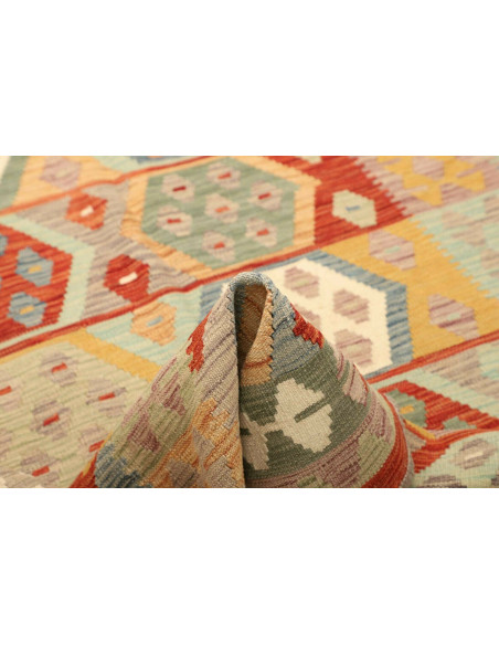Kilim 148x201 Cm Kilim, Afghanistan, Hand-carded Wool warp: