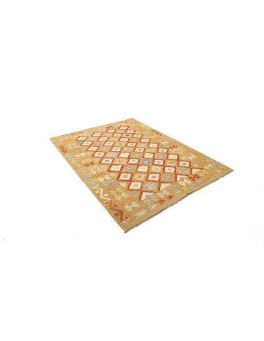 Kilim 150x199 Cm Kilim Afghanistan Hand-carded Wool warp: