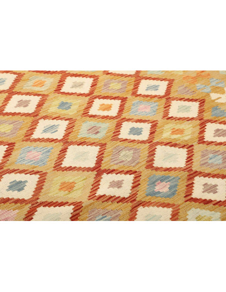 Kilim 150x199 Cm Kilim Afghanistan Hand-carded Wool warp: