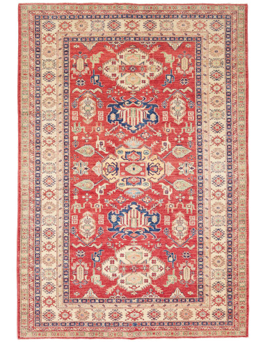 Kazak Fine 202x290 Cm Kazak Fine, Pakistan, Lana Cardata A