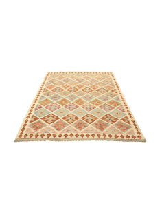Kilim 150x198 Cm Kilim, Afghanistan, Hand-carded Wool, 2