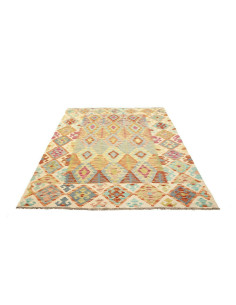 Kilim 160x207 Cm Kilim Afghanistan Lana Cardata A Mano 2