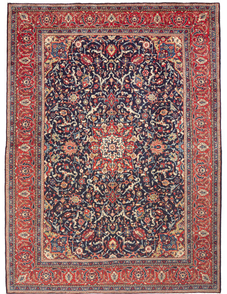 Mahal 270x365 Cm Mahal, Persia, Hand-carded Wool, Cotton,