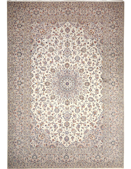 Kashan 240x357 Cm Kashan Persia Lana Cardata A Mano Cotone