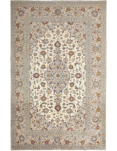 Kashan 197x310 Cm Kashan, Persia, Hand-carded Wool warp: