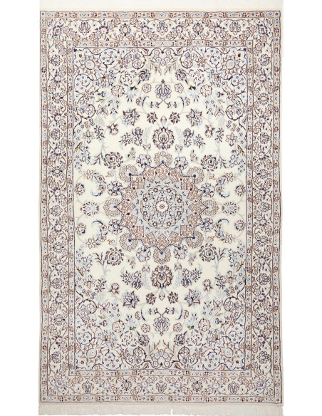 Nain 9la 133x220 Cm Nain 9la, Persia, Lana Cardata A Mano E