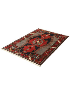 108x150 Cm Tappeto Tribale Con Medaglione, Caucasico, Lana 2