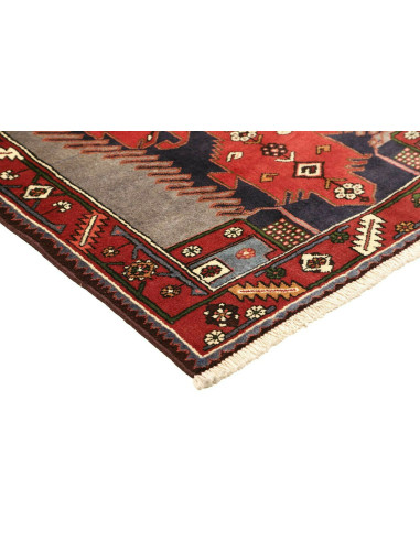 108x150 Cm Tribal Medallion Rug, Caucasian, Wool warp: