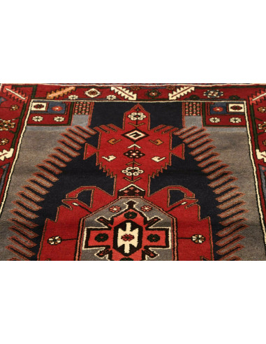 108x150 Cm Tribal Medallion Rug, Caucasian, Wool warp: