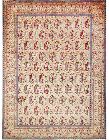 Ghom 290x385 Cm Ghom Persia Hand-carded Wool Cotton