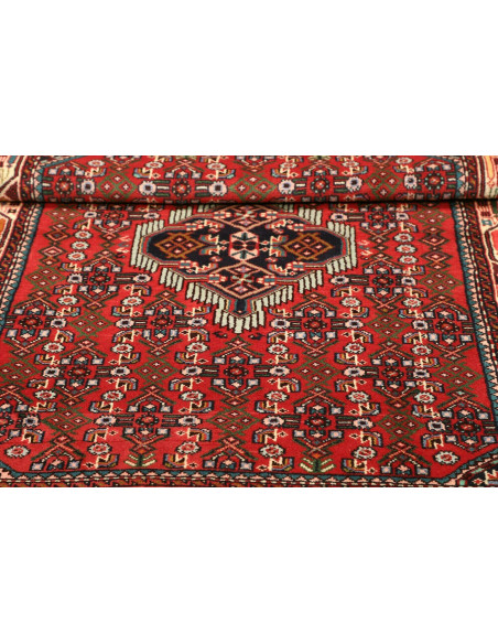 108x148 Cm Persian Rug Qashqai Type, Persia, Wool warp: