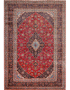 Ardakan 245x360 Cm Ardakan, Persia, Lana Cardata A Mano,