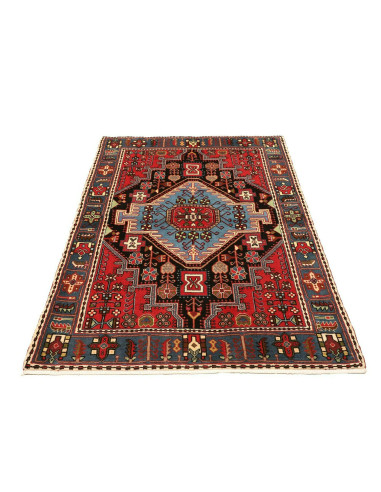 112x165 Cm Tribal Rug Caucasian Wool warp: Cotton 250,000