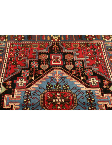 112x165 Cm Tribal Rug Caucasian Wool warp: Cotton 250,000