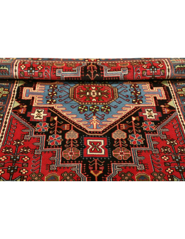 112x165 Cm Tribal Rug Caucasian Wool warp: Cotton 250,000