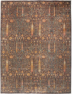 Tappeto Shahi Fine Pakistan 279x366 Marrone Scu