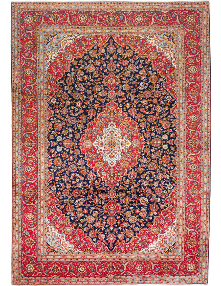 Tappeto Originale Kashan Persia 250x357 Rosso B