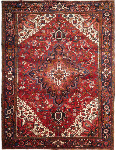 Rug Gorawan Persia 230x300 Red Navy Blue Cream