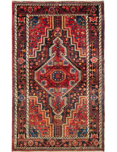 113x186 Cm Shiraz, Persia. Wool warp: Wool/Cotton.