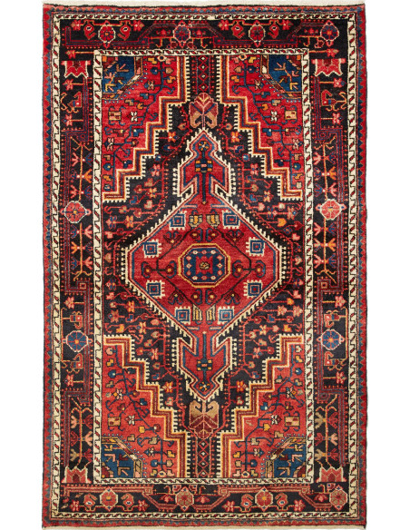 113x186 Cm Shiraz, Persia. Wool warp: Wool/Cotton.