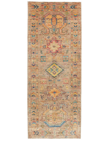 Rug Tribal Pakistan 78x198 Sand Beige Terracott