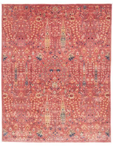 Tappeto Shahi Fine Pakistan 201x256 Rosso Terra